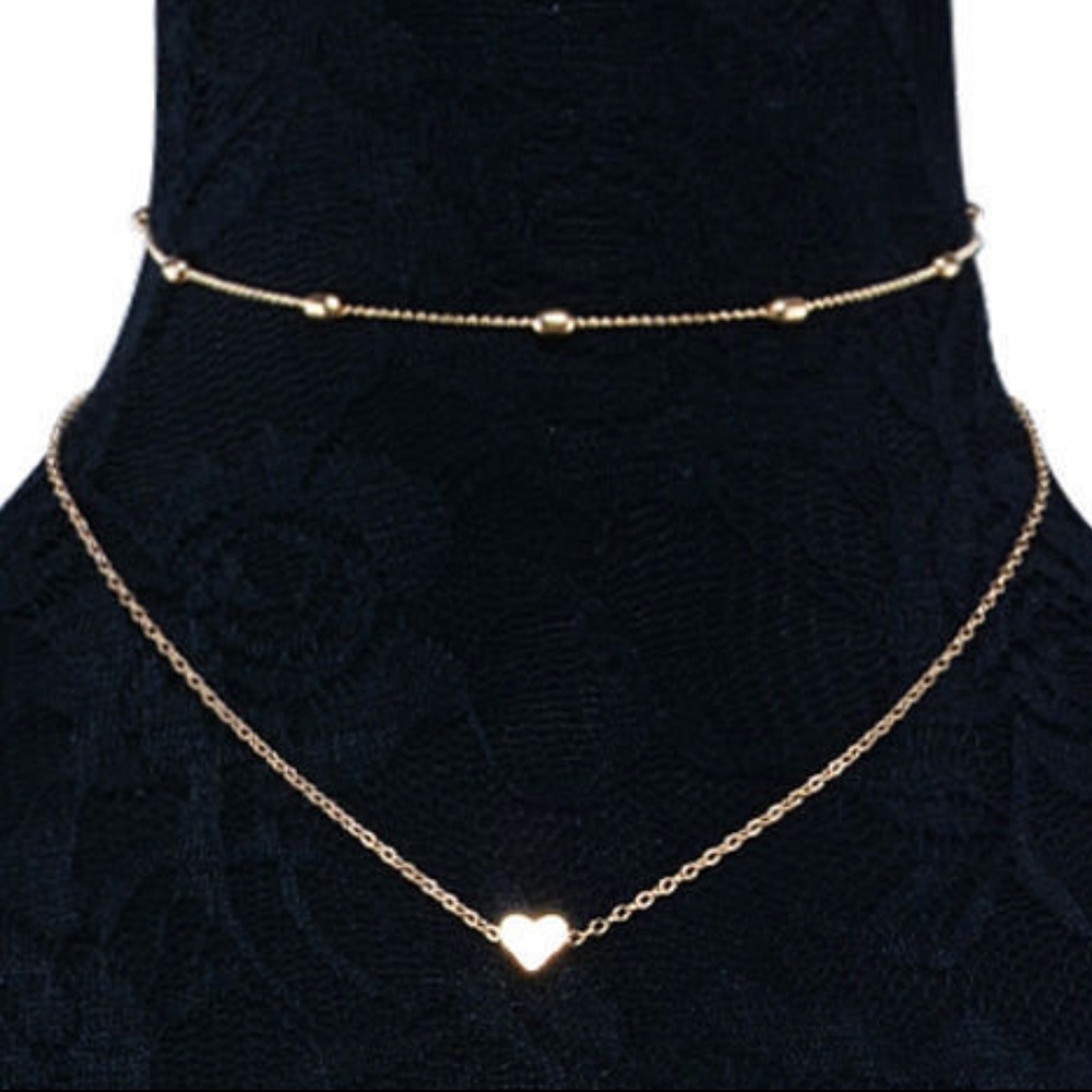 Boho Heart Pendant Necklace - Picture 3 of 3